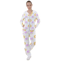 Sunflowers And Roses Pattern T- Shirt Sunflowers And Roses Pattern T- Shirt Women s Tracksuit by maxcute