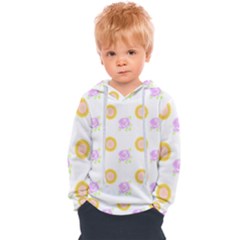 Sunflowers And Roses Pattern T- Shirt Sunflowers And Roses Pattern T- Shirt Kids  Overhead Hoodie by maxcute