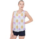 Sunflowers And Roses Pattern T- Shirt Sunflowers And Roses Pattern T- Shirt Bubble Hem Chiffon Tank Top View1