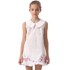 Tiger Face T- Shirttiger T- Shirt (1) Kids  Pilgrim Collar Ruffle Hem Dress by maxcute