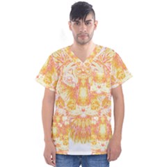 Tiger Face T- Shirttiger T- Shirt (3) Men s V-neck Scrub Top