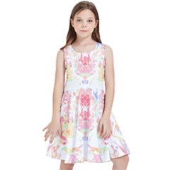 Tiger Face T- Shirttiger T- Shirt (5) Kids  Skater Dress by maxcute