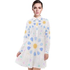 Tiles T- Shirtzellige Moroccan Mosaic Tilework T- Shirt Long Sleeve Chiffon Shirt Dress by maxcute