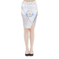 Tiles T- Shirtzellige Moroccan Mosaic Tilework T- Shirt Midi Wrap Pencil Skirt by maxcute