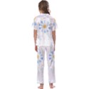 Tiles T- Shirtzellige Moroccan Mosaic Tilework T- Shirt Kids  Satin Short Sleeve Pajamas Set View2