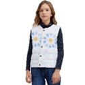 Tiles T- Shirtzellige Moroccan Mosaic Tilework T- Shirt Kid s Short Button Up Puffer Vest	 View1