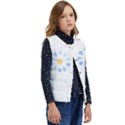 Tiles T- Shirtzellige Moroccan Mosaic Tilework T- Shirt Kid s Short Button Up Puffer Vest	 View2