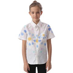 Tiles T- Shirtzellige Moroccan Mosaic Tilework T- Shirt Kids  Short Sleeve Shirt by maxcute