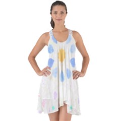 Tiles T- Shirtzellige Moroccan Mosaic Tilework T- Shirt Show Some Back Chiffon Dress by maxcute