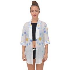 Tiles T- Shirtzellige Moroccan Mosaic Tilework T- Shirt Open Front Chiffon Kimono by maxcute