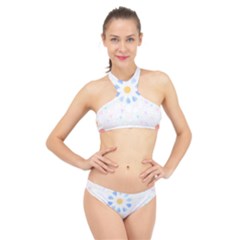 Tiles T- Shirtzellige Moroccan Mosaic Tilework T- Shirt High Neck Bikini Set by maxcute