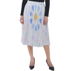 Tiles T- Shirtzellige Moroccan Mosaic Tilework T- Shirt Classic Velour Midi Skirt  by maxcute