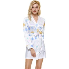 Tiles T- Shirtzellige Moroccan Mosaic Tilework T- Shirt Long Sleeve Satin Robe by maxcute