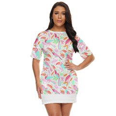 Toucan T- Shirt Toucan Pattern T- Shirt Just Threw It On Dress by maxcute