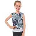 Tropic T- Shirt Tropic Botanicals T- Shirt Kids  Mesh Tank Top View1