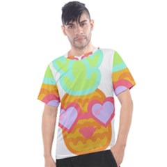 Tropical Fruit T- Shirt P I N E A P P L E A T S E A F U N N Y D E S I G N F O R W O M E N S T- Shirt Men s Sport Top by maxcute