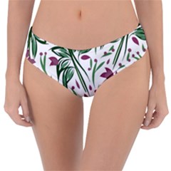 Tropical Island T- Shirt Pattern Love Collection 2 Reversible Classic Bikini Bottoms by maxcute