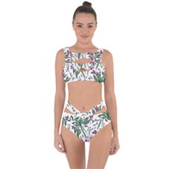 Tropical Island T- Shirt Pattern Love Collection 2 Bandaged Up Bikini Set  by maxcute