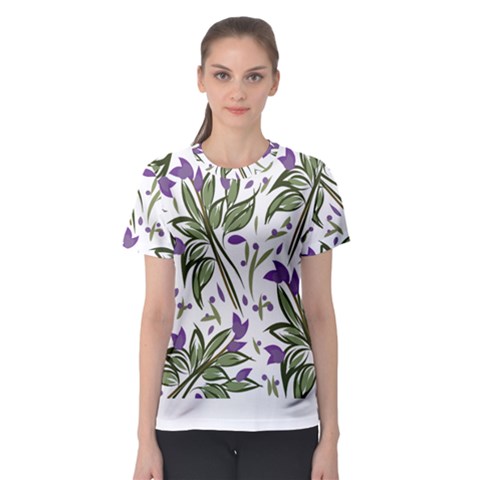 Tropical Island T- Shirt Pattern Love Collection 3 Women s Sport Mesh Tee by maxcute