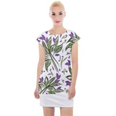 Tropical Island T- Shirt Pattern Love Collection 3 Cap Sleeve Bodycon Dress by maxcute