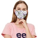 Tropical Island T- Shirt Pattern Love Collection 3 Fitted Cloth Face Mask (Adult) View1