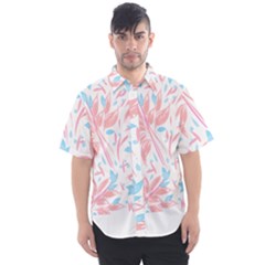 Tropical Island T- Shirt Pattern Love Collection T- Shirt Men s Short Sleeve Shirt