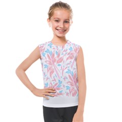 Tropical Island T- Shirt Pattern Love Collection T- Shirt Kids  Mesh Tank Top by maxcute