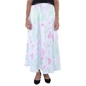 Tropical Island T- Shirt Pattern Love Collection Flared Maxi Skirt View1