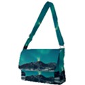 Blue And Green Sky And Mountain Full Print Messenger Bag (S) View1