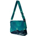 Blue And Green Sky And Mountain Full Print Messenger Bag (S) View2