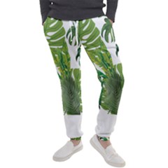 Tropical Jungle Leaf T- Shirt J U N G L E T R O P I C A L P A T T E R N T- Shirt Men s Jogger Sweatpants by maxcute