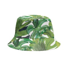 Tropical Jungle Leaf T- Shirt J U N G L E T R O P I C A L P A T T E R N T- Shirt Bucket Hat by maxcute