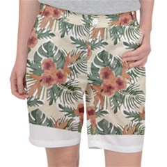 Tropical T- Shirt Tropical Attractive Floral T- Shirt Pocket Shorts by maxcute