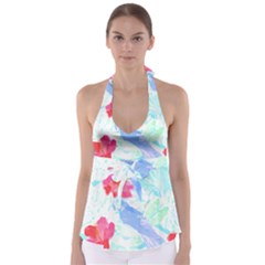 Tropical T- Shirt Tropical Attractive Forest T- Shirt Babydoll Tankini Top by maxcute