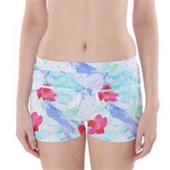 Tropical T- Shirt Tropical Attractive Forest T- Shirt Boyleg Bikini Wrap Bottoms by maxcute