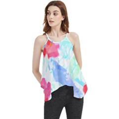 Tropical T- Shirt Tropical Attractive Forest T- Shirt Flowy Camisole Tank Top by maxcute