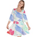 Tropical T- Shirt Tropical Attractive Forest T- Shirt Velour Kimono Dress View1