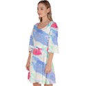 Tropical T- Shirt Tropical Attractive Forest T- Shirt Velour Kimono Dress View2