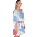 Tropical T- Shirt Tropical Attractive Forest T- Shirt Velour Kimono Dress View3