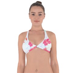 Tropical T- Shirt Tropical Beautiful Meadow T- Shirt Halter Neck Bikini Top by maxcute