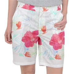 Tropical T- Shirt Tropical Beautiful Meadow T- Shirt Pocket Shorts by maxcute