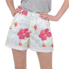 Tropical T- Shirt Tropical Beautiful Meadow T- Shirt Ripstop Shorts by maxcute