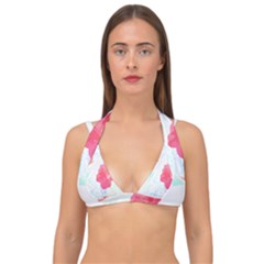 Tropical T- Shirt Tropical Beautiful Meadow T- Shirt Double Strap Halter Bikini Top by maxcute