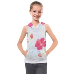 Tropical T- Shirt Tropical Beautiful Meadow T- Shirt Kids  Sleeveless Hoodie by maxcute