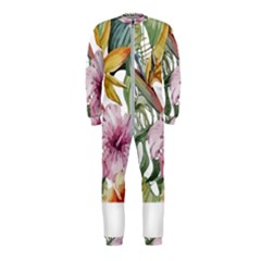 Tropical T- Shirt Tropical Bloom Decor T- Shirt Onepiece Jumpsuit (kids)