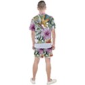 Tropical T- Shirt Tropical Bloom Decor T- Shirt Men s Mesh Tee and Shorts Set View2