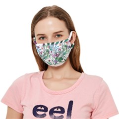 Tropical T- Shirt Tropical Bloom Wool Flowers T- Shirt Crease Cloth Face Mask (adult) by maxcute