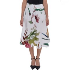 Tropical T- Shirt Tropical Bright Woods T- Shirt Perfect Length Midi Skirt by maxcute