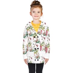 Tropical T- Shirt Tropical Bright Woods T- Shirt Kids  Double Breasted Button Coat by maxcute