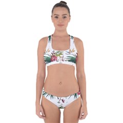 Tropical T- Shirt Tropical Bright Woods T- Shirt Cross Back Hipster Bikini Set by maxcute